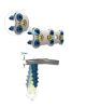 Sistem Plat Servikal Anterior ReBorn Essence - Diedarkan oleh Prime Medical Concept Sistem Plat Servikal Anterior ReBorn Essence BAUI Titanium Spine Implant